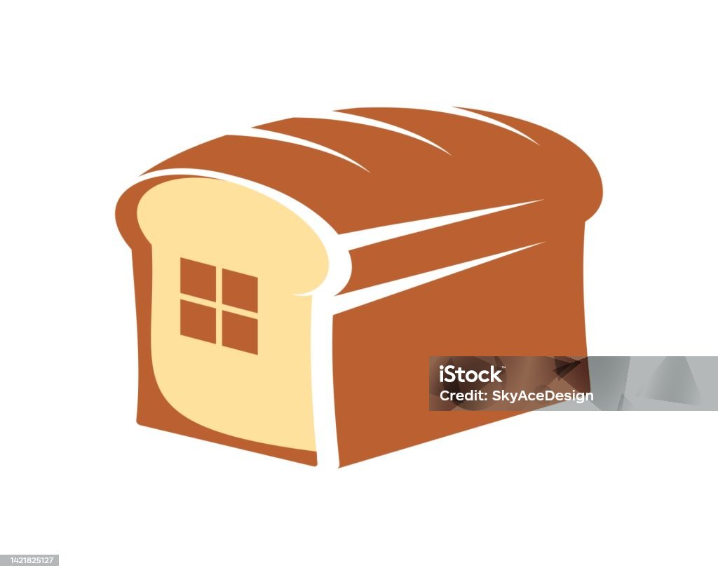 Bread Shape Vector Bread Shape With Windows Inside Stock Illustration - Download Image Now ...