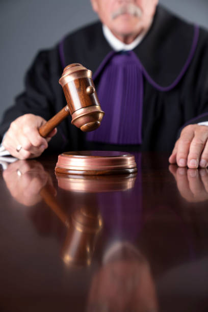 istock Judge in the office. 1421847393