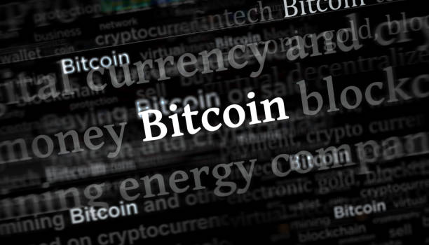 istock Headline titles media with Bitcoin cryptocurrency 3d illustration 1421853096
