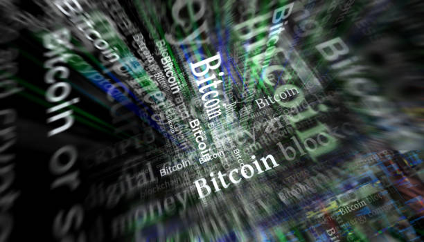 istock Headline titles media with Bitcoin cryptocurrency 3d illustration 1421853156