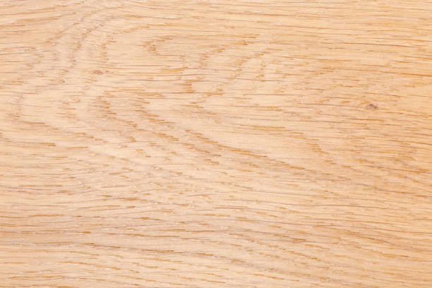 istock Texture of the light colored oak plank, close-up 1421853863