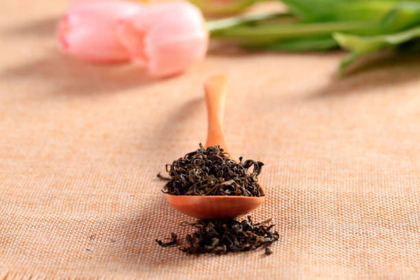 istock Chinese black tea, close-up 1421854037