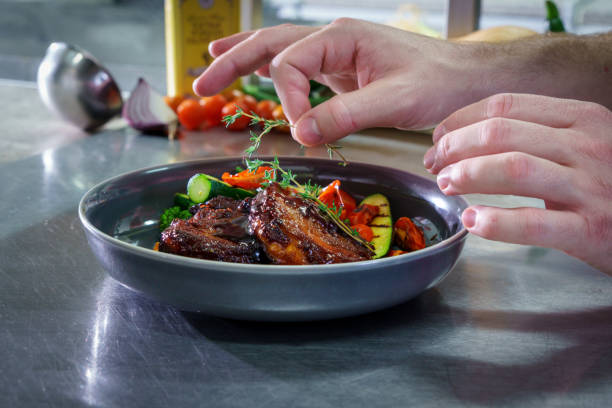istock meat pork belly meal plated for serving 1421861945