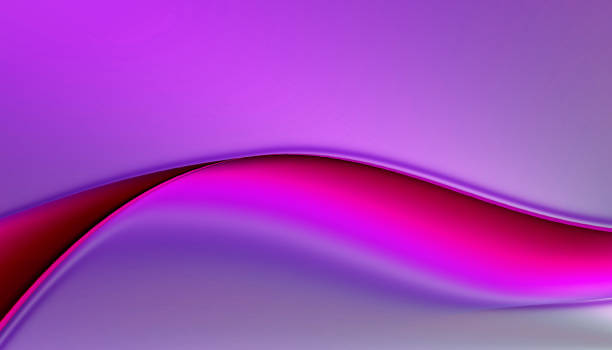 istock Abstrac purple pink gradient wavy lines softness background. 1421864309