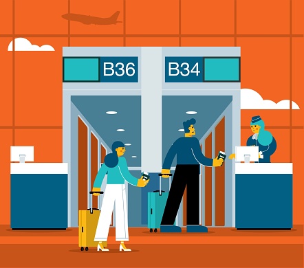 Business Travel. Concept business vector illustration