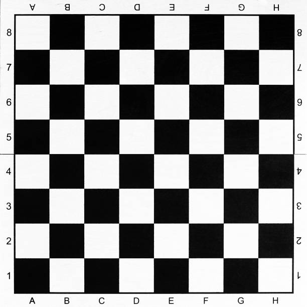istock Illustration of classic chessboard as a template for education 1421879884