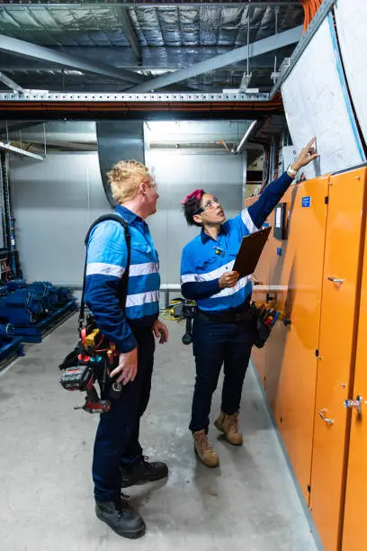 Photo of Day in the life of a female  tradie and her co-worker