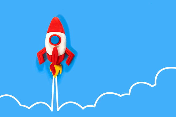 istock New Business Concept with Space Rocket 1421886239