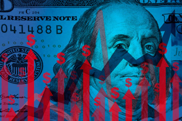istock Inflation Concept with Dollar Red Moving Up Arrows 1421886668