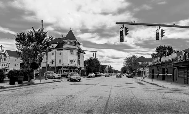 istock City street - Providence, Rhode Island 1421886783