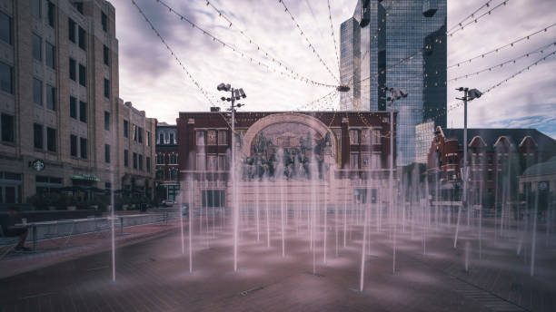 Sundance square plaza, Fort Worth, TX, USA