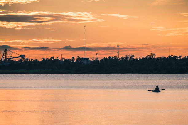 Out canoeing, Lake Charles, LA, USA