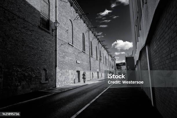 Brick Build Storehouse Stock Photo - Download Image Now - Adult, Adults Only, Alley