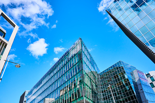 Business district the Docklands in Dublin is based on the world big tech companies. Many companies are located along the river Liffey. Dublin attract multinational tech firms