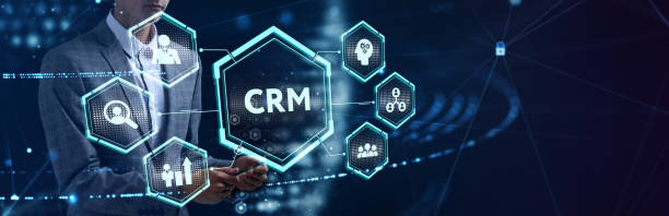 istock Business, Technology, Internet and network concept. CRM Customer Relationship Management. 1421897478