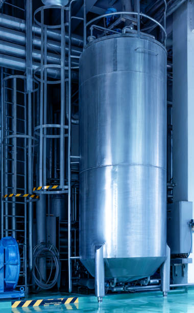 istock Multilayer water filter tank for drinking water production 1421903101