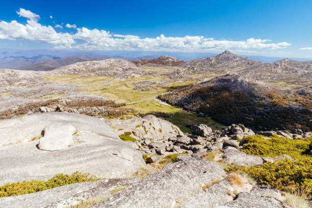 istock Mt Buffalo Cathedral Rock View in Australia 1421907130