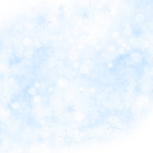 ilustraciones, imágenes clip art, dibujos animados e iconos de stock de un cuadrado creativo brillante brillante luz cielo azul parpadeante luces de navidad vacío en blanco brillante fondos de navidad sutil marca de agua en forma de copo de nieve - glitter blue background blue backgrounds