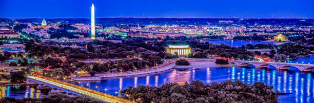istock Washington, DC Panoramic_  Dusk _USA 1421909967