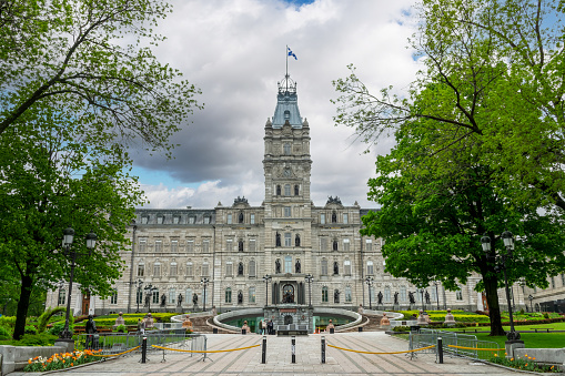 Quebec parliament in Quebec City, Canada