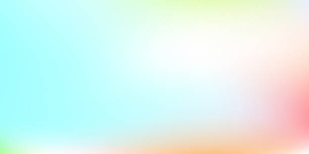 istock Wide headers modern foil pastel mesh background. Narrow smooth blurred futuristic template horizontal rose pink 1421921520