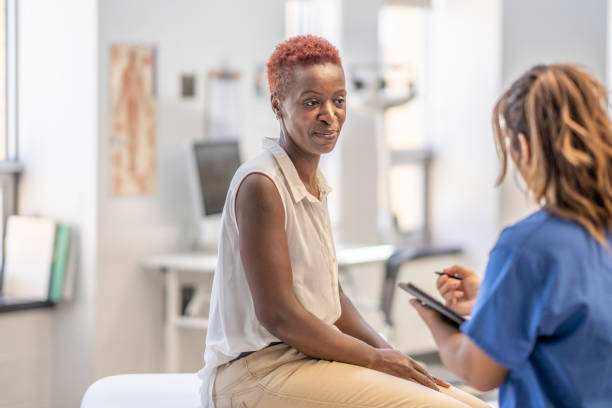 istock Senior at a Medical Appointment 1421926853
