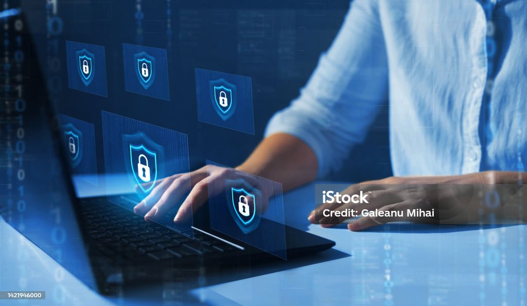 Information and cyber security Technology Services. Internet Technology.Network security system. Personal Data information. Information and cyber security Technology Services. Internet Technology.Network security system. Personal Data information Security Stock Photo