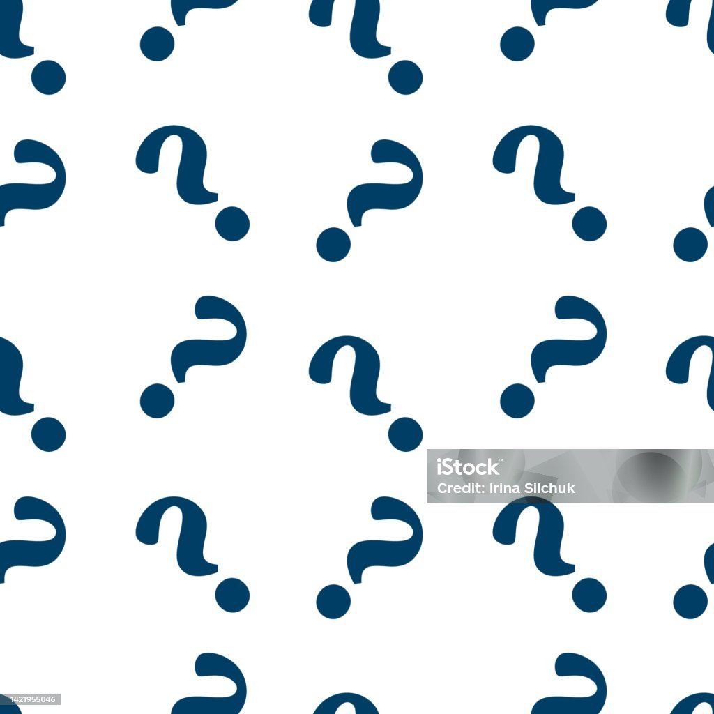 Background Questions Pattern Question Mark Seamless Pattern Stock Illustration - Download Image Now ...