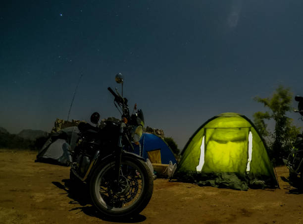 Bike ride and camping