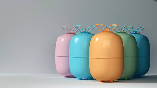 istock group of colorful freon tanks 1421965320