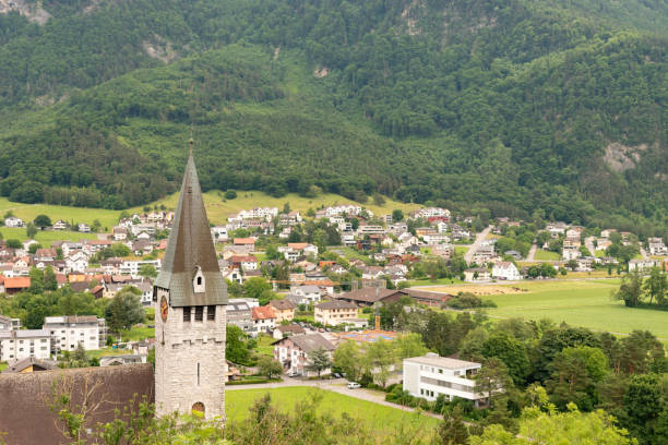 istock Landscape in Balzers in Liechtenstein 1421984160