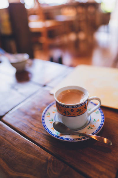 istock A cup of coffee on a table 1421985031