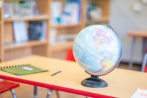 istock Montessori Students Desk 1421987027
