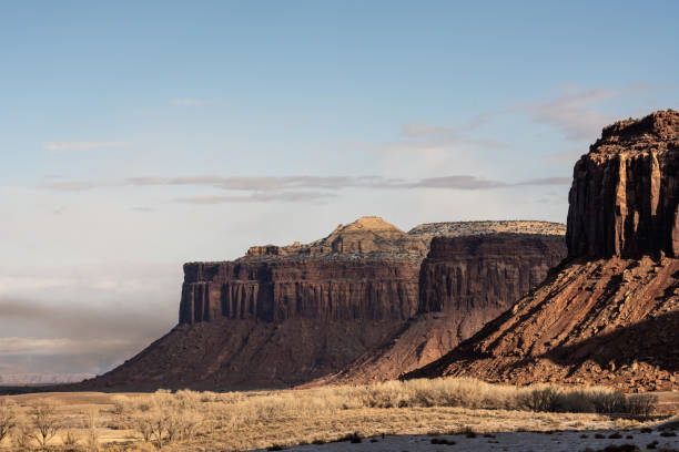 istock Smoke From A Controlled Burn Hangs in The Air Around Supercrack Buttress 1421990677