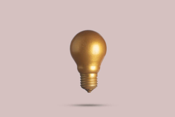 istock Development of new ideas, decision making. Light bulb as a source of inspiration. 1421993622