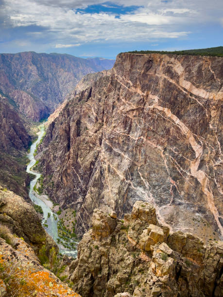istock View of the Gunnison River and the Painted Wall from Cedar Point 1421995534