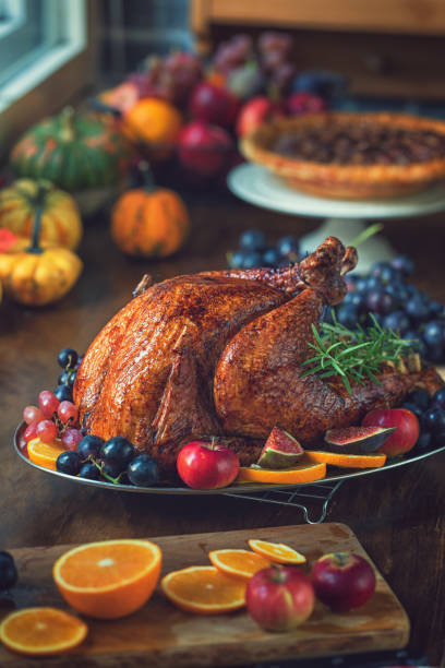 istock Stuffed Turkey for Thanksgiving Holidays 1421999198