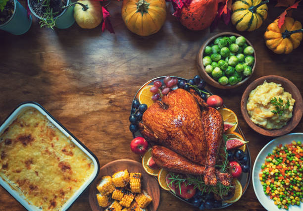 istock Stuffed Turkey for Thanksgiving Holidays 1421999252