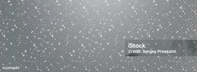 istock Christmas background. Powder dust light white PNG. Magic shining white dust. Fine, shiny dust particles fall off slightly. Fantastic shimmer effect. 1422012690