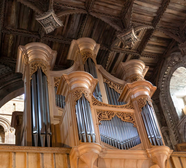 istock Church organ pipes 1422016456