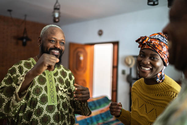 istock Family dancing at home 1422023504