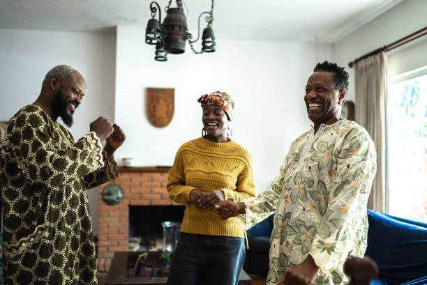 istock Family dancing at home 1422023535