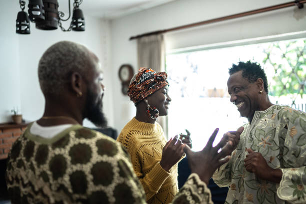 istock Family dancing at home 1422023580