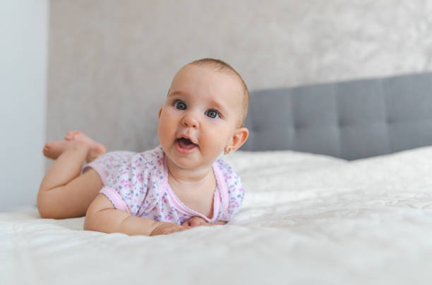 istock Six Month Old Baby Girl 1422029446