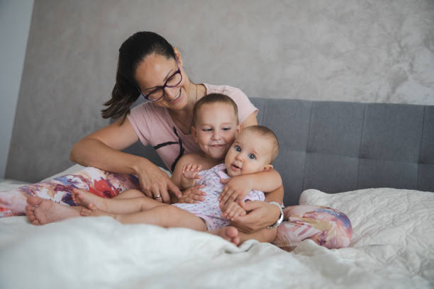 istock Mother With Children 1422029460