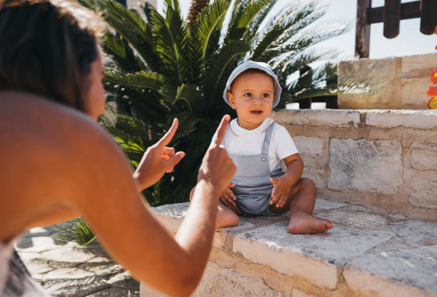 istock Portrait of baby boy 1422036401