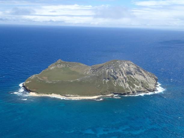 istock Island in the ocean 1422037687