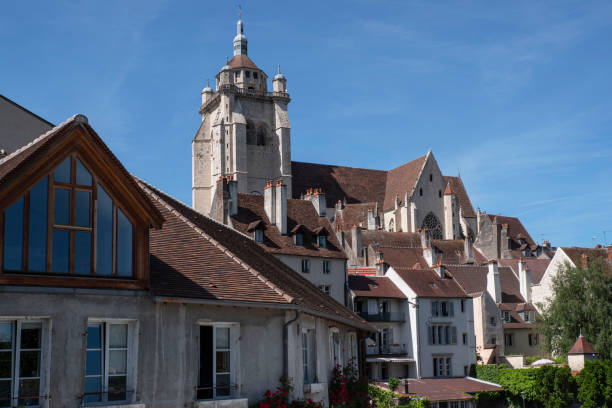 istock Cathedral and architecture of Dole 1422068918