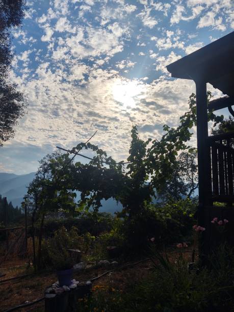 istock Porch views in the mountains 1422073218