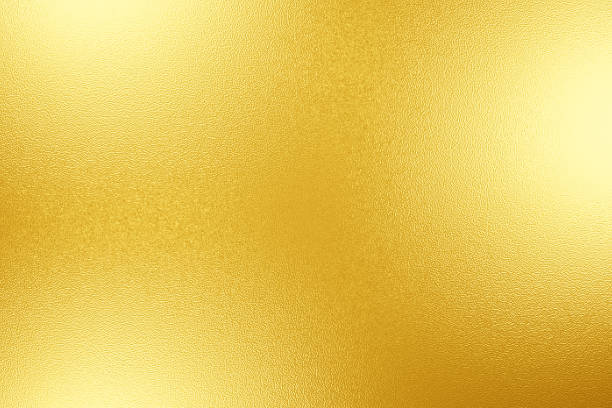 istock Gold foil background luxury reflections 1422086067